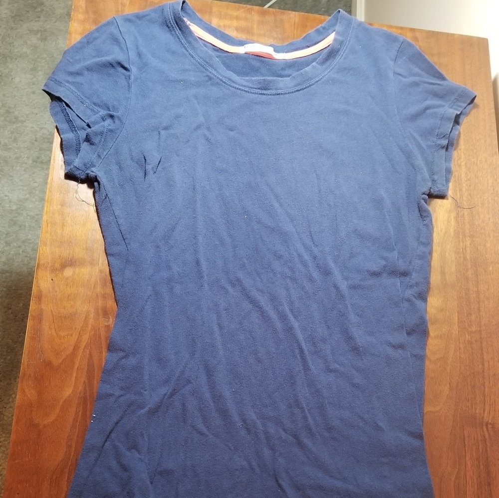 Basic blue tee